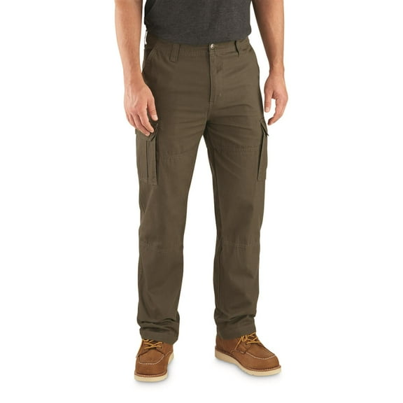 Guide Gear Men's Outdoor 2.0 Cotton Cargo Pants Olive W34 L29