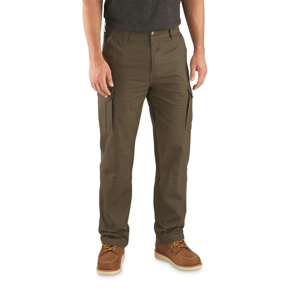 Guide Gear Men's Outdoor 2.0 Cotton Cargo Pants Olive W40 L32