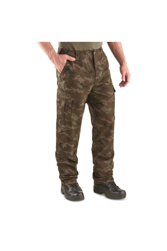 Men's Outdoor 2.0 Cotton Cargo Pants Woodland Camo W38 L29