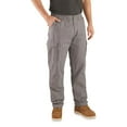 thumbnail image 1 of Guide Gear Men's Outdoor 2.0 Flannel-Lined Cotton Cargo Pants Gunmetal W36 L34, 1 of 3