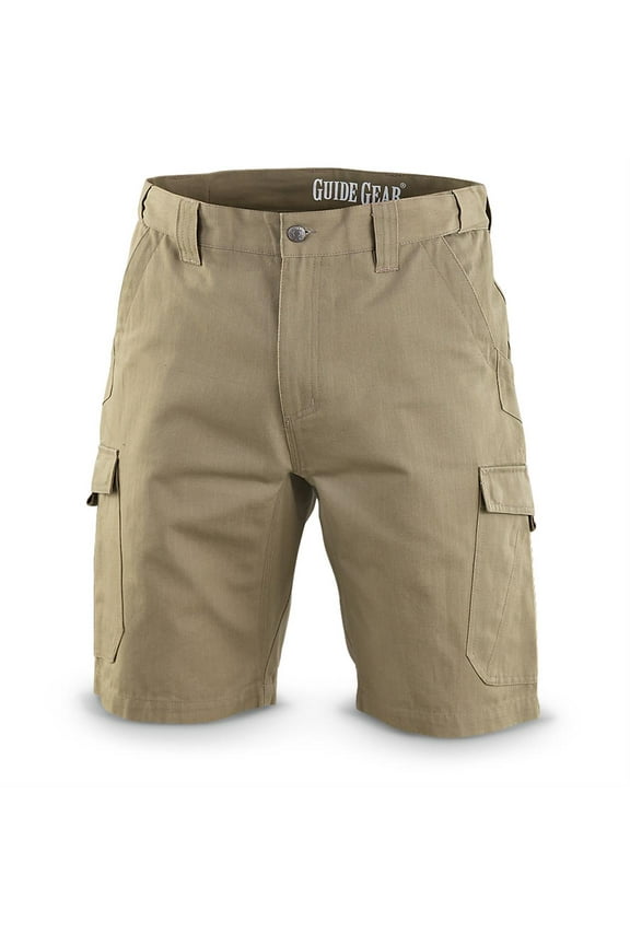 Men's Ripstop Cargo Shorts Khaki 36