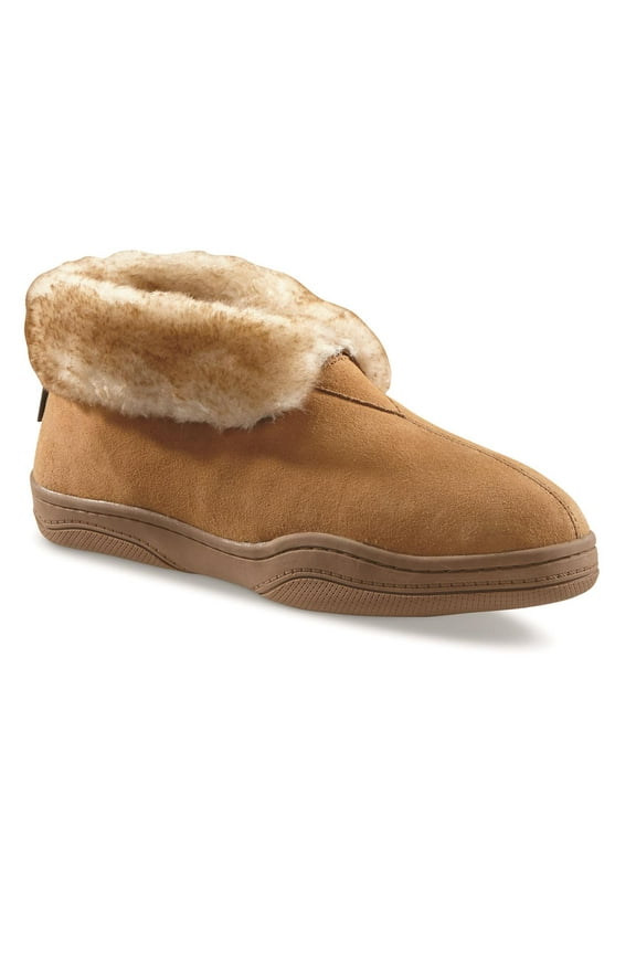Men's Roll Bootie Slippers Chestnut 7D (Medium)