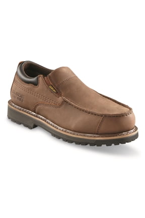 Men's Rugged Timber Waterproof Slip-on Shoes Canteen Brown 8.5D (Medium)