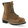 thumbnail image 1 of Guide Gear Men's Sawtooth 2.0 Steel Toe Logger Boots Brown 9.5 2E  (Wide), 1 of 8