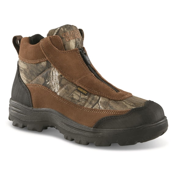 Guide Gear Men's Silvercliff II Mid Waterproof Hiking Boots Mossy Oak Country Roots 9.5D (Medium)