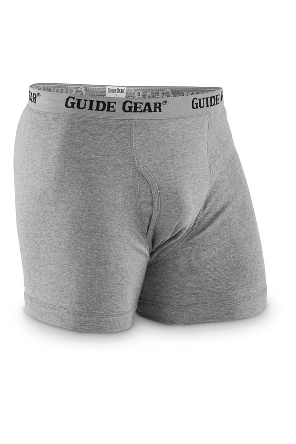 Men's Underwear Boxer Briefs, 6 Pack Gray MEDIUM