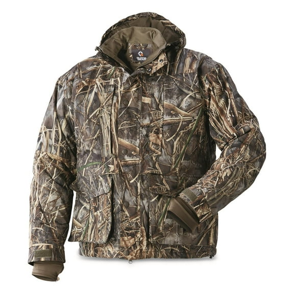 Guide Gear Men's Waterfowl Guide Dry Waterproof Jacket RT Max 7 LARGE