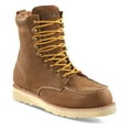 thumbnail image 1 of Guide Gear Men's Wedge 8" Moc Toe Work Boots Brown 8D      (Medium), 1 of 8