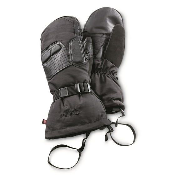 Guide Gear Monolithic Primaloft Waterproof Insulated Mittens Black XL