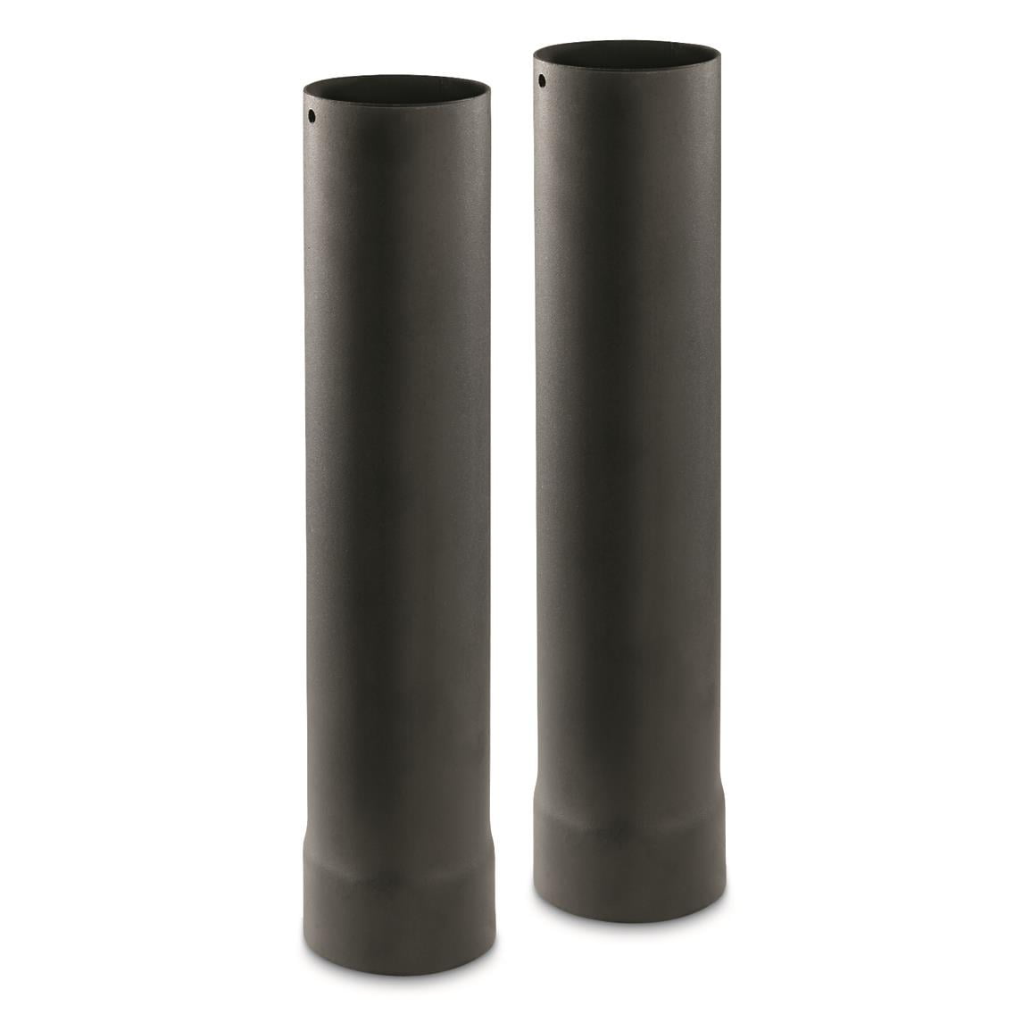 Guide Gear Outdoor Wood Stove Pipe Extension Accessories, 2-Piece Accessory  Set - Walmart.com