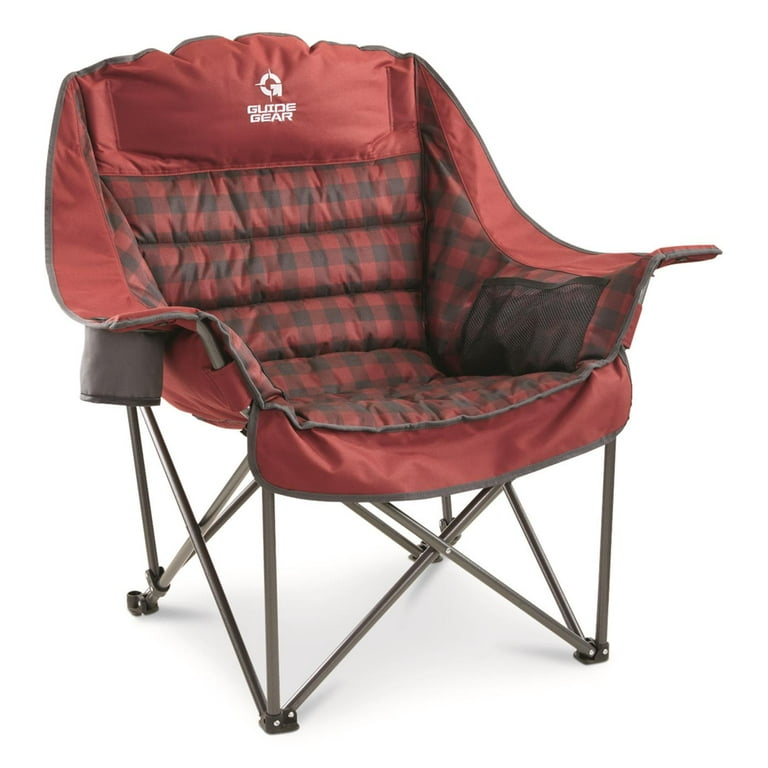 Guide Gear XL Oversized Comfort Padded Camping Chair, Heavy Weight