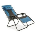 thumbnail image 1 of Guide Gear Oversized Zero-Gravity Chair, 500-lb. Capacity Blue/Black, 1 of 6