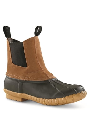 Pull-On Insulated Duck Boots, 400 Gram Tan 11D (Medium)