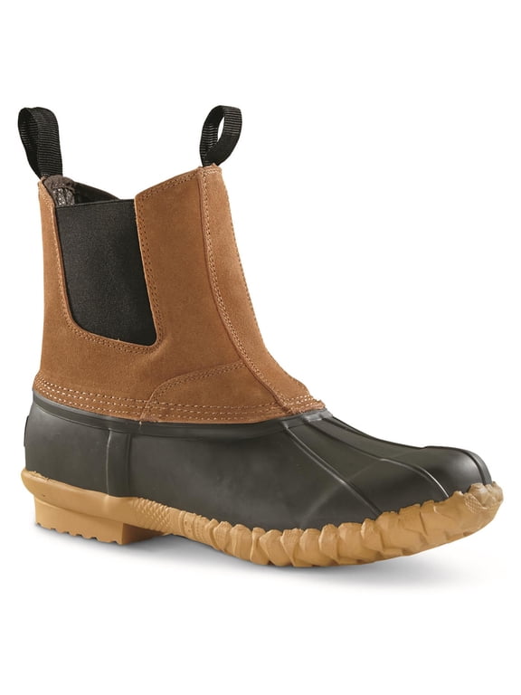 Pull-On Insulated Duck Boots, 400 Gram Tan 11D (Medium)