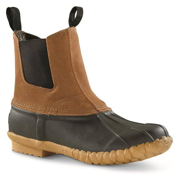 Guide Gear Pull-On Insulated Duck Boots, 400 Gram Tan 14D (Medium)