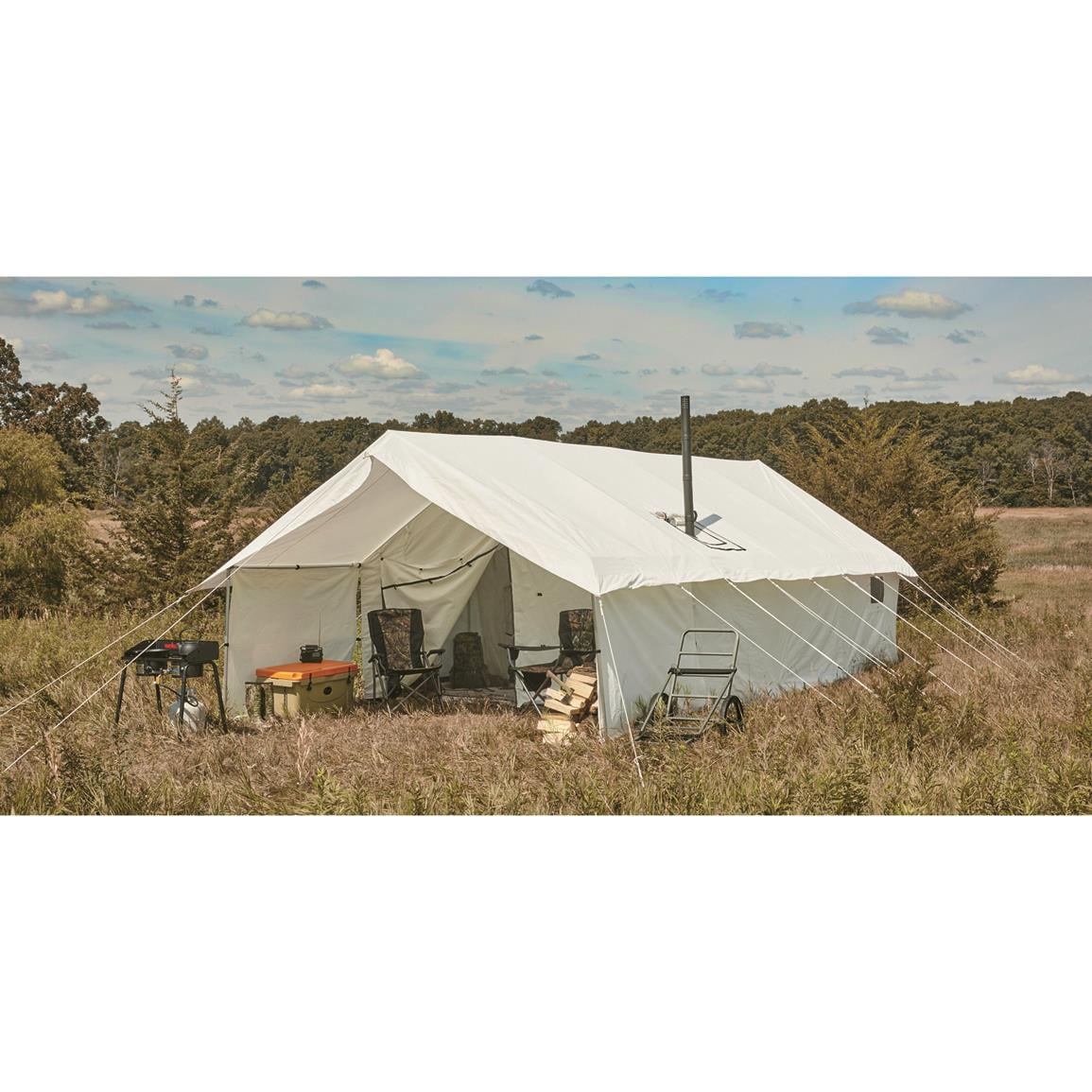 Guide gear top canvas wall tent