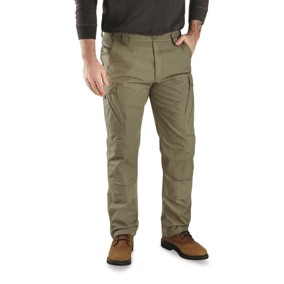 Guide Gear Ripstop Cargo Work Pants 2.0 Moss W46 L32