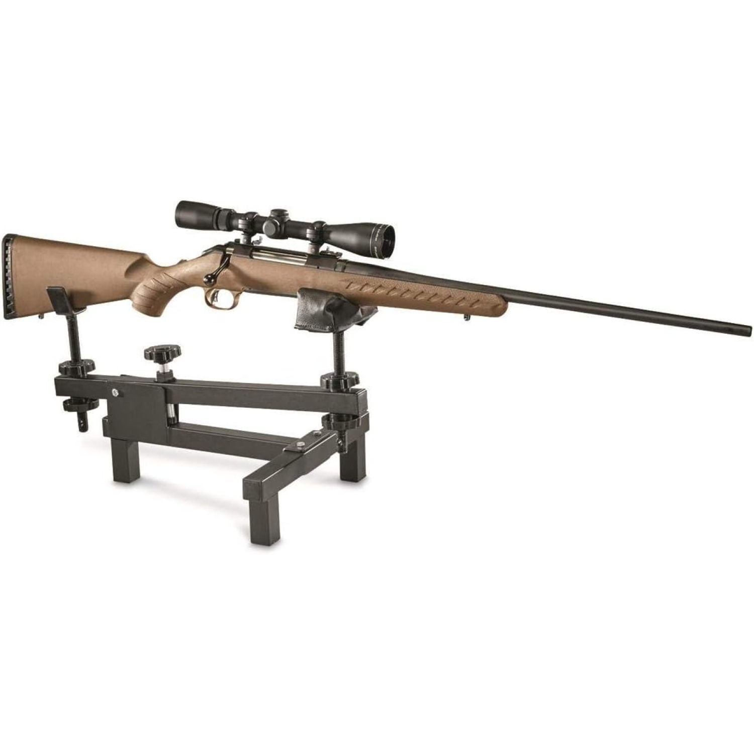 Guide Gear Shooting Rifle Bench Rest for Outdoor Range, Adjustable ...