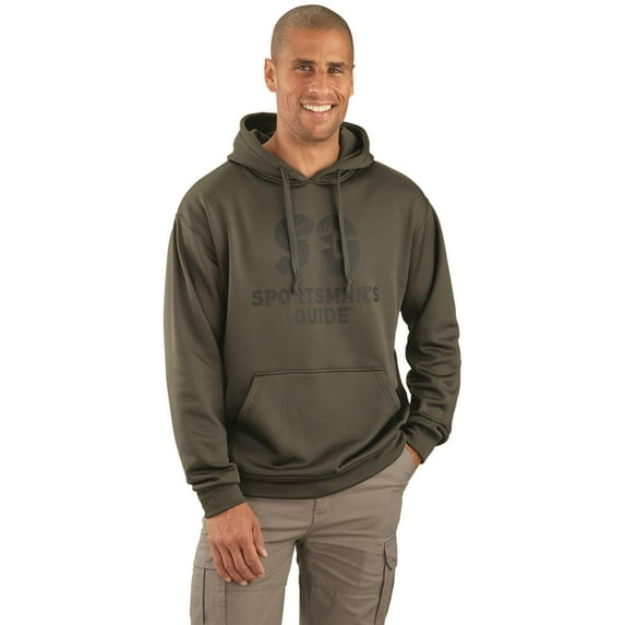 Guide Gear Sportsman's Guide Logo Hoodie Peat LARGE