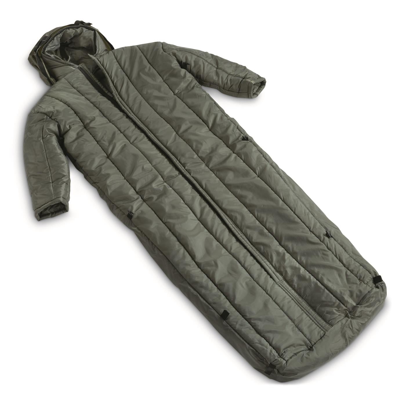 Guide Gear Sportsman's Sleeping Bag with Arms Green