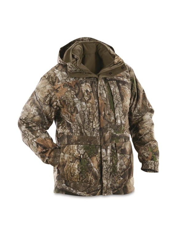 Steadfast 4-in-1 Hunting Parka, 150 Gram Thinsulate, Waterproof Realtree APX LARGE