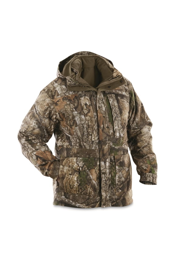 Steadfast 4-in-1 Hunting Parka, 150 Gram Thinsulate, Waterproof Realtree APX MEDIUM