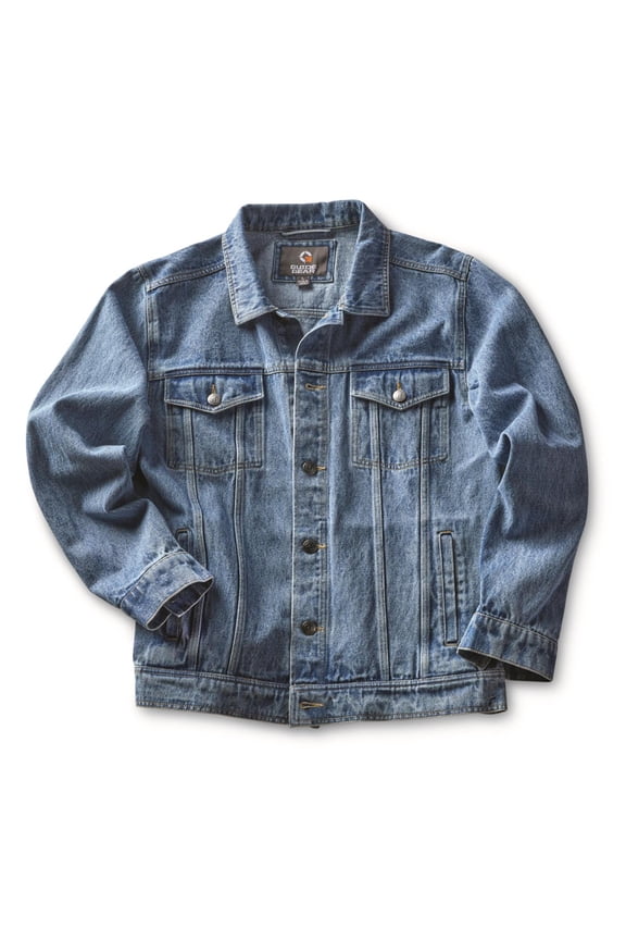 Unlined Denim Jacket Medium Stonewash MEDIUM