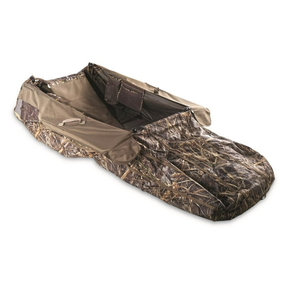Guide Gear Waterfowl Layout Hunting Blind Realtree Max-7