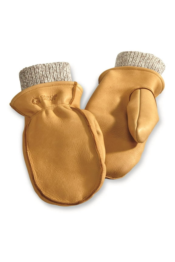 Waterproof Chopper Mittens Light Brown MEDIUM