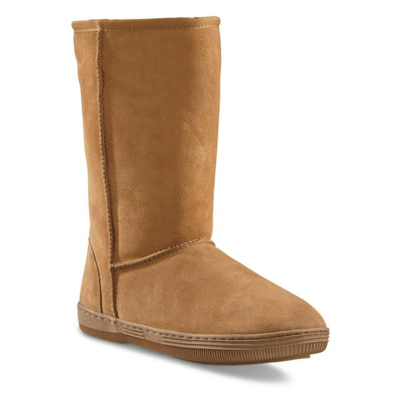 Guide Gear Women's 10" Boot Slippers Chestnut 10B (Medium)