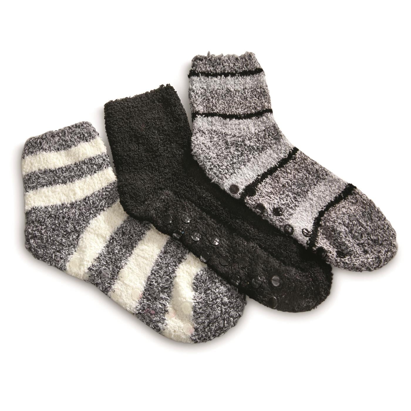 Guide Gear Women's Cozy Gripper Quarter Socks, Plush SuperSoft Warm