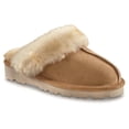 thumbnail image 1 of Guide Gear Women's Double-face Shearling Scuff Slippers Wicker 10B     (Medium), 1 of 8