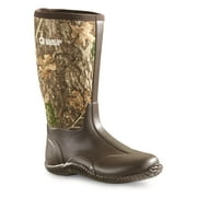 Guide Gear Women's High Camo Bogger Rubber Boots Realtree Edge 9D      (Medium)
