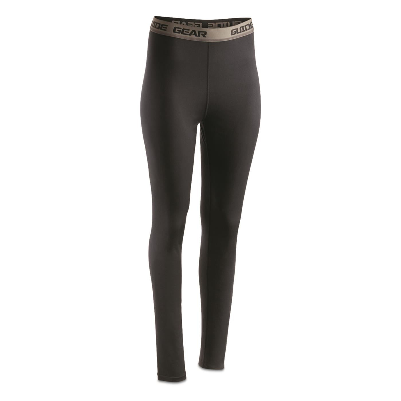 Guide Gear Women's Lightweight Base Layer Bottoms, MoistureWicking