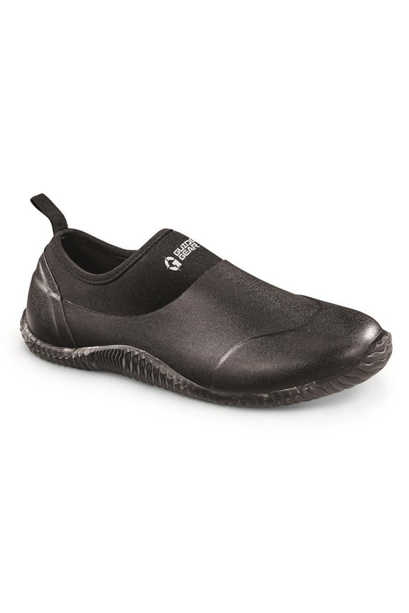 Women's Low Bogger Rubber Clogs Black 8D (Medium)