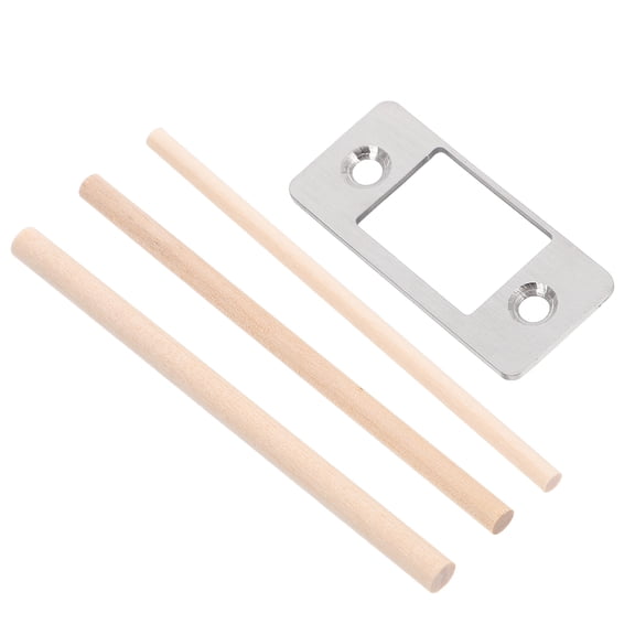 Guide Plate Lock Tongue Buckle Camper Vents Korean Version Fake Collar Standing Door Window Silver