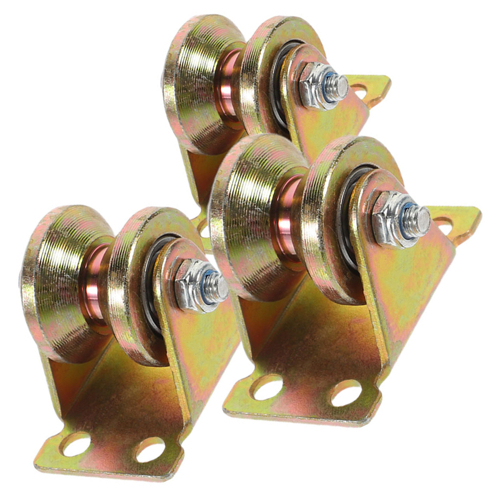 Guide Pulley Garage Door Track Wheels Orbit Heavy Duty Ceiling Single