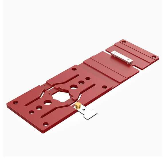 Guide Rail Clamp Aluminium 90 Degree Right Angle for Woodworking Circular Sawing Cutting Milling Precise Cuts
