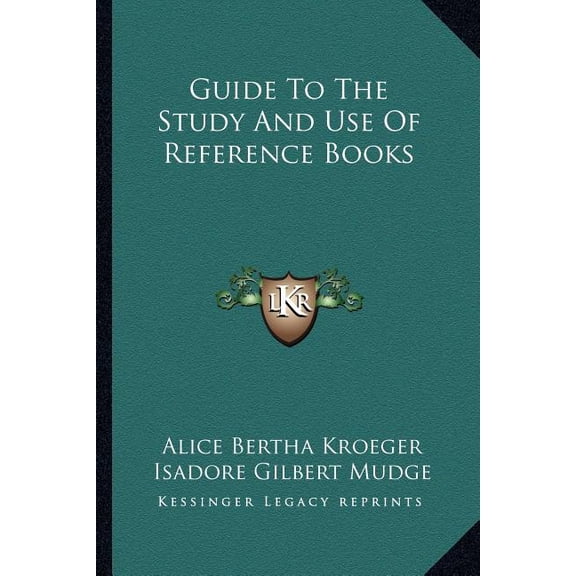 Guide To The Study And Use Of Reference Books (Paperback)