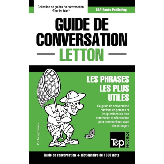 French Collection Guide de conversation Franais-Letton et dictionnaire concis de 1500 mots, Book 190, (Paperback)