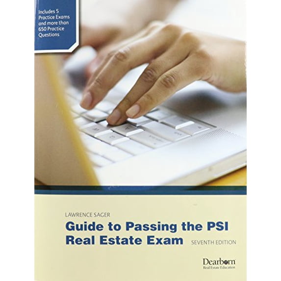 Pre-Owned Guide to Passing the PSI Real Estate Exam, 7th Edition (Paperback) 1427715149 9781427715142