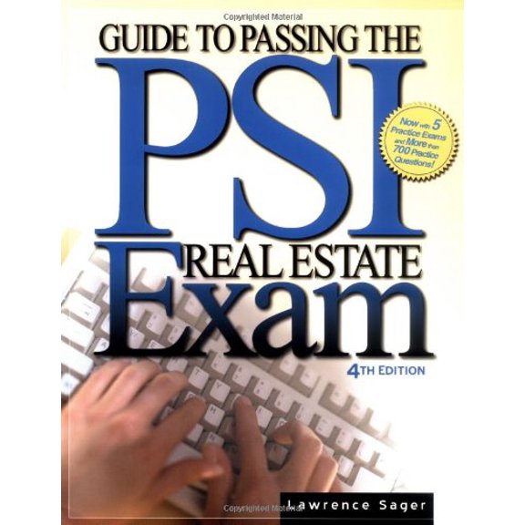Pre-Owned Guide to Passing the Psi Real Estate Exam (Paperback) 0793138493 9780793138494