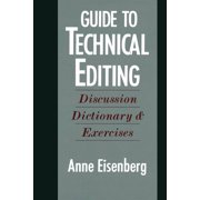 Guide to Technical Editing Discussion, Dictionary, and Exercises, Paperback