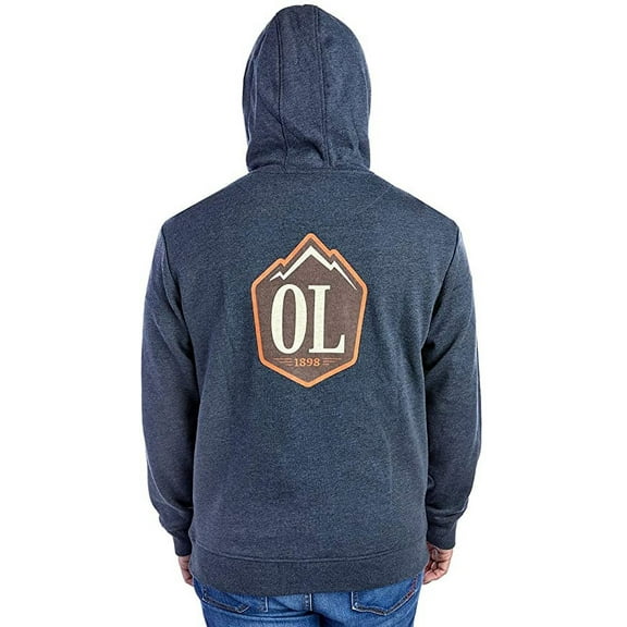 GuideLife Outdoor Life Magazine Men's Logo Hoodie Charcoal XL