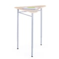 thumbnail image 1 of Guidecraft Adjustable Standing Desk - Triangle for Kids and Adults: Adjustable Height Wood Writing Desk with Metal Legs for Home, Classroom and Office, 1 of 6