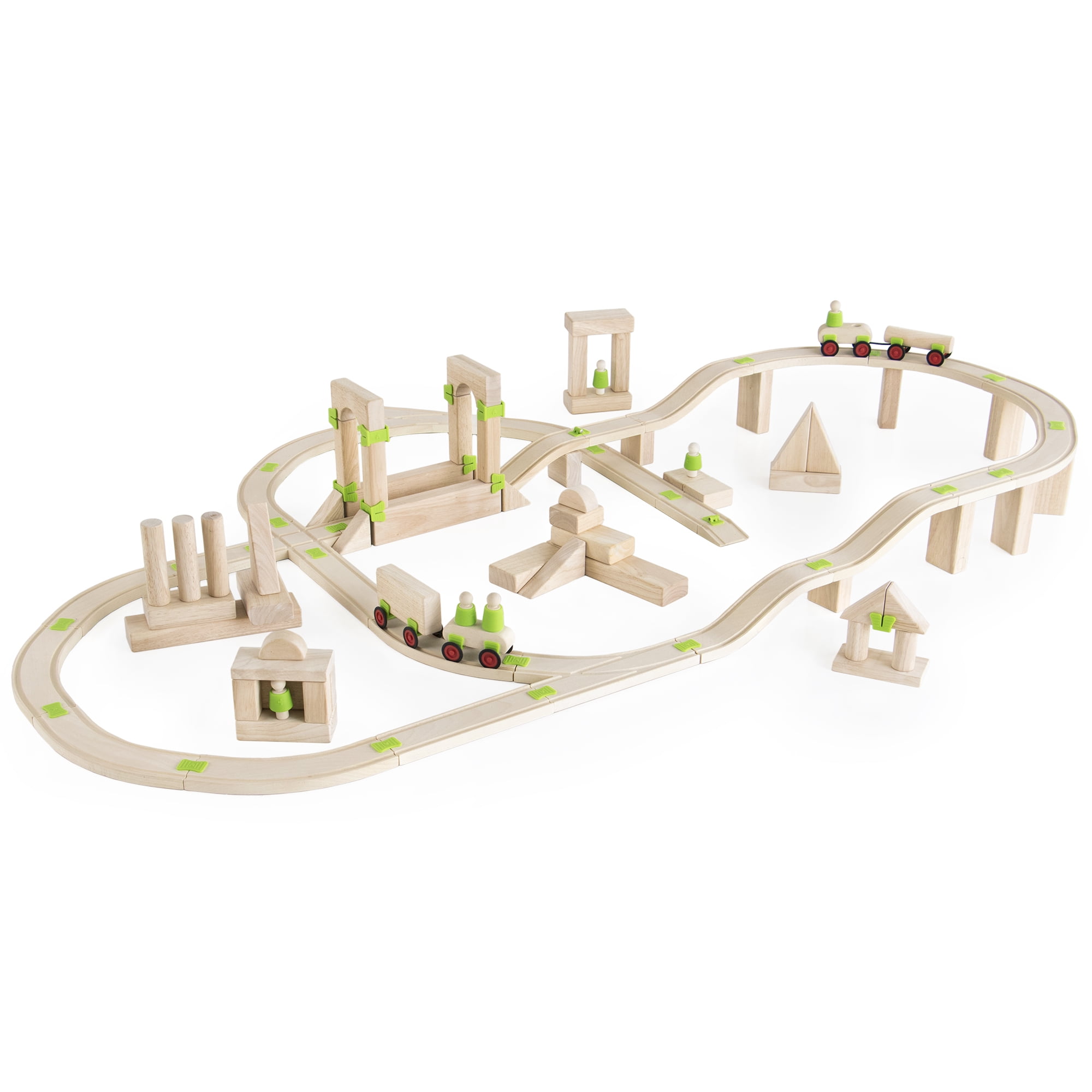 Blocks Science Set Guidecraft Block Science Foundation Set B - 92-Piece Set - Walmart.com