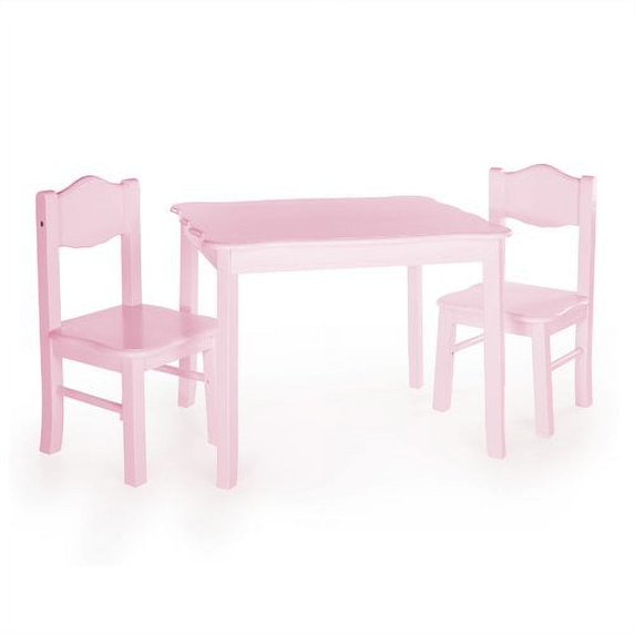 Classic Table & Chair Set - Pink