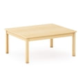 thumbnail image 1 of Guidecraft EdQ Toddler Table - Natural: Rectangle Wooden Activity table for Kids, 30"x36", 16" Height | Toddler Desk for Playroom, Preschool, Daycare, 1 of 5