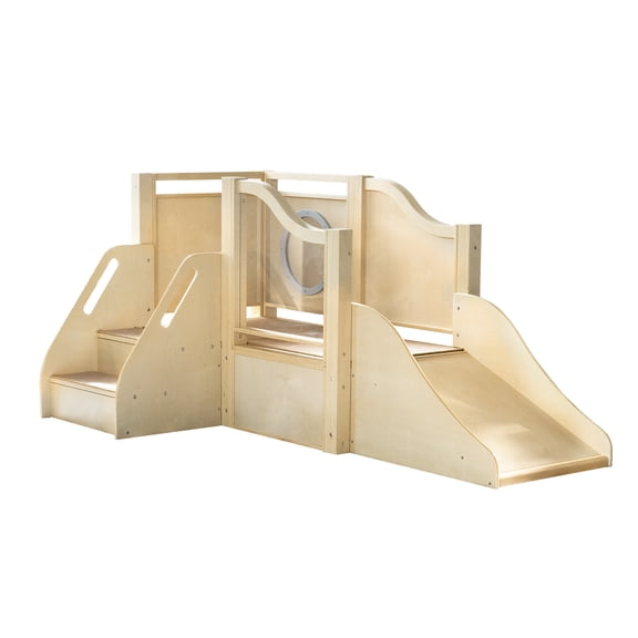 Guidecraft EdQ Toddler Up, Down and All Around Loft - Natural