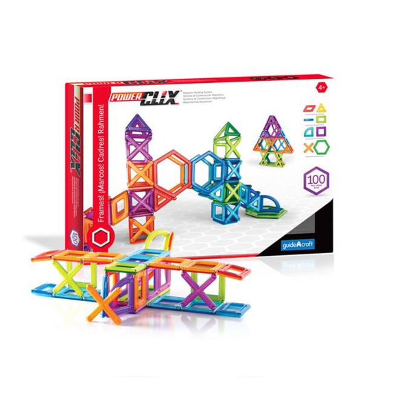 Guidecraft G9202 100 Piece PowerClix Frames Set
